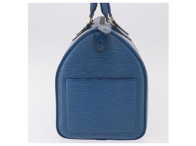 Louis Vuitton Speedy Epi Leather 35 Bleu - vue 3