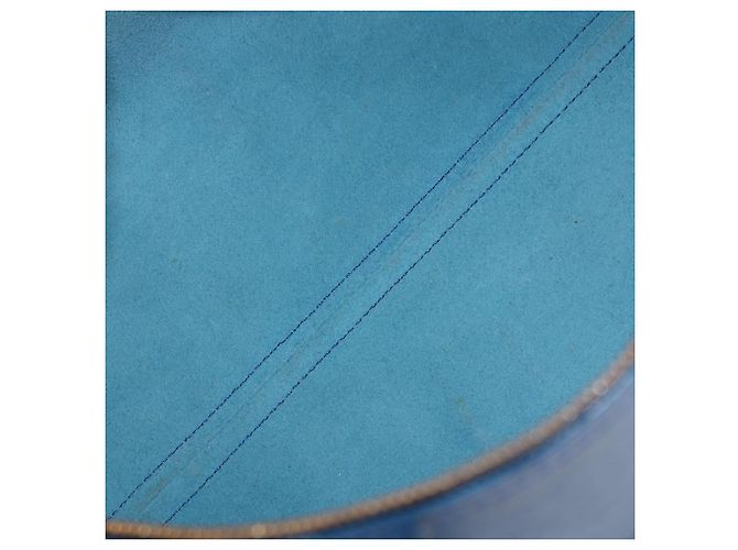 Louis Vuitton Speedy Epi Leather 35 Bleu - vue 5