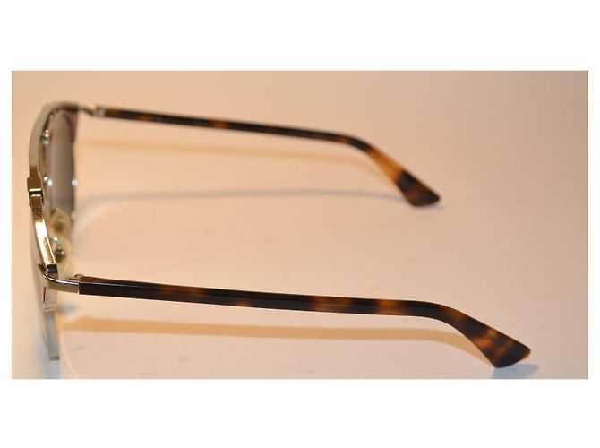 Dior So Real Tortoise Shell Sunglasses Brown Metallic - view 5