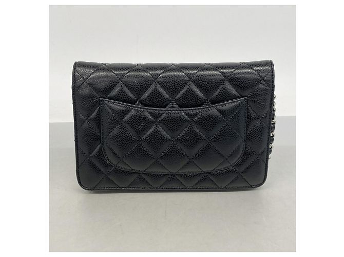 Portafoglio a spalla con catena Chanel Matelassé Nero - vista 10