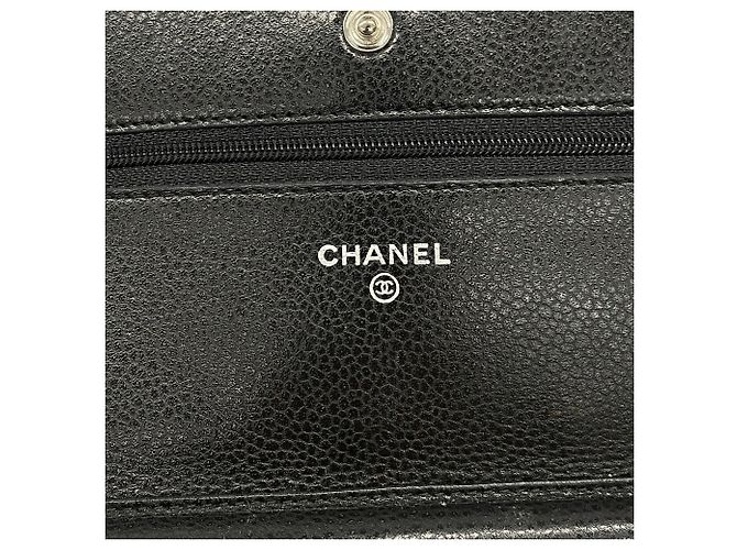 Portafoglio a spalla con catena Chanel Matelassé Nero - vista 5