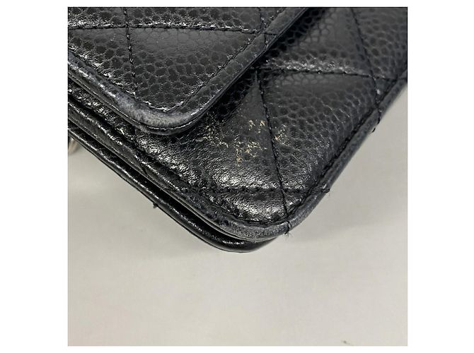 Portafoglio a spalla con catena Chanel Matelassé Nero - vista 6