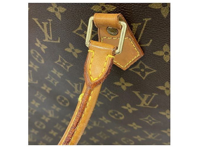 Louis Vuitton Monogram Sac Plat Tote Bag Braun - Ansicht 11