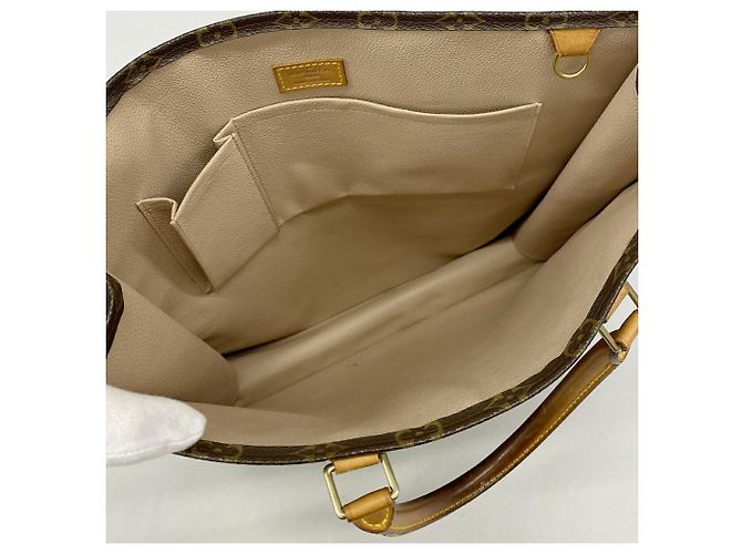 Louis Vuitton Monogram Sac Plat Tote Bag Braun - Ansicht 4