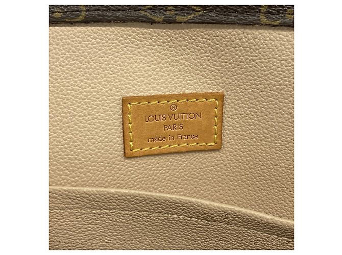 Louis Vuitton Monogram Sac Plat Tote Bag Braun - Ansicht 5