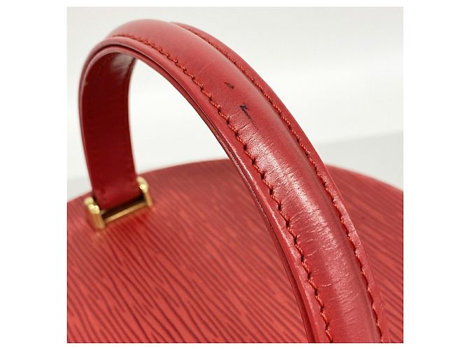 Sac à main Louis Vuitton Epi Cannes Rouge - vue 7