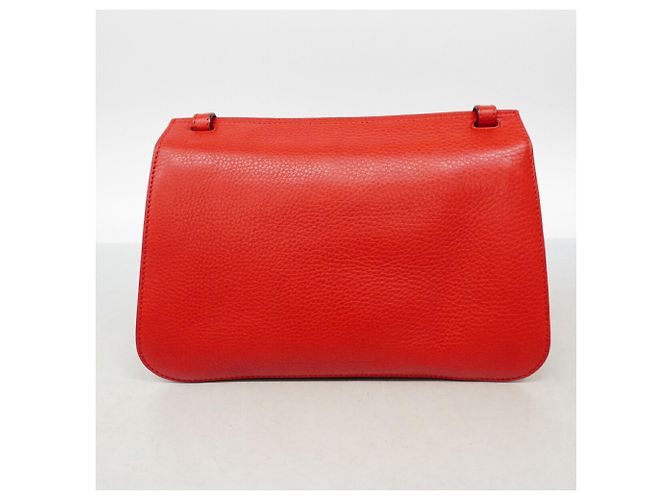 Bolso de hombro Gucci Bamboo Roja - vista 10