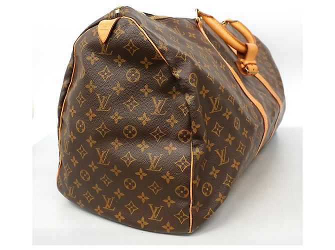 Keepall Bolso Boston Louis Vuitton Marrón Castaño - vista 2