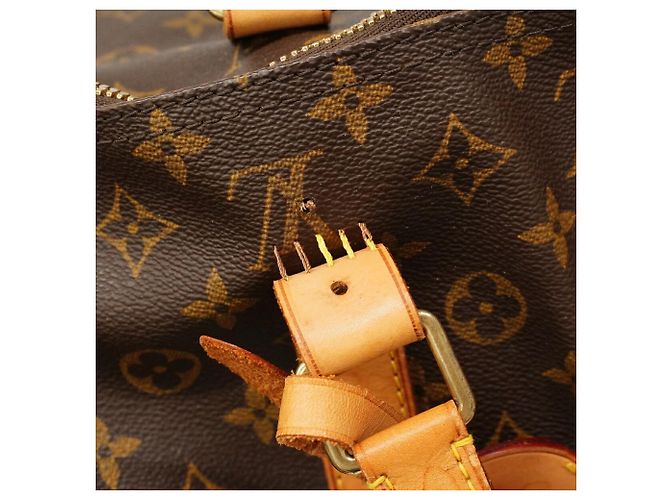 Keepall Bolso Boston Louis Vuitton Marrón Castaño - vista 6