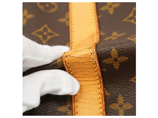 Keepall Bolso Boston Louis Vuitton Marrón Castaño - vista 7