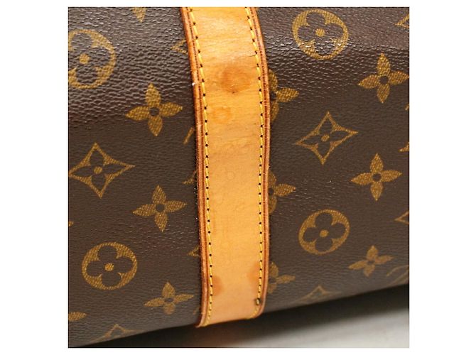 Keepall Bolso Boston Louis Vuitton Marrón Castaño - vista 9