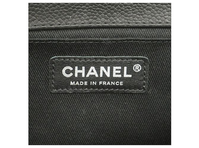 Bolso de hombro Chanel Boy Chain en negro - vista 5