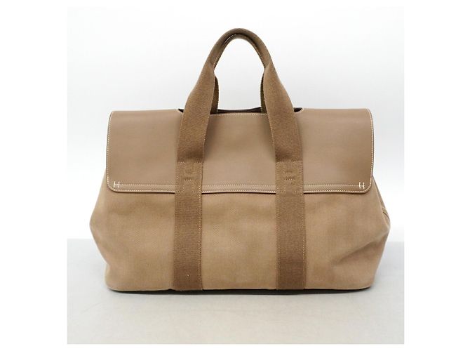 Hermès Saco Tote Hermes Valpa Line MM Taupe - vista 10