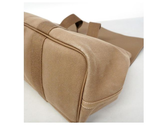 Hermès Saco Tote Hermes Valpa Line MM Taupe - vista 6