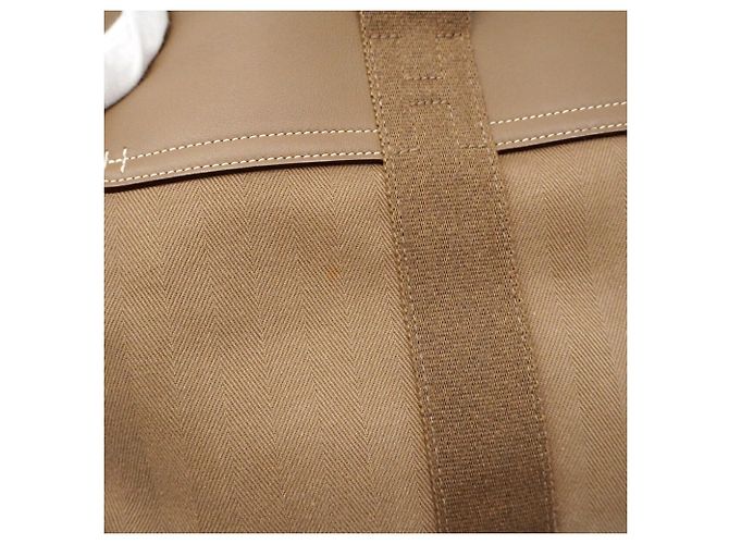 Hermès Saco Tote Hermes Valpa Line MM Taupe - vista 8