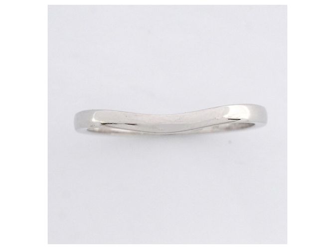 Cartier Ballerina Platinum Band Ring - view 2