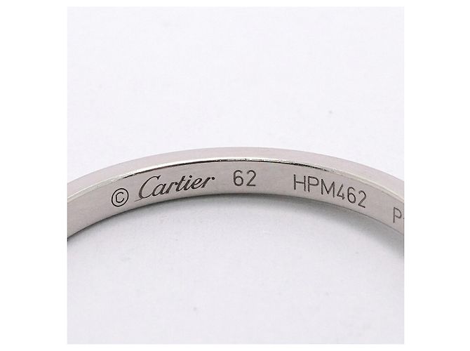 Cartier Ballerina Platinum Band Ring - view 4