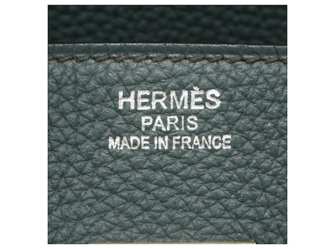 Hermès Sac à main Hermes Birkin 35 Bleu - vue 5