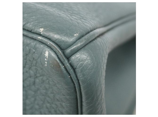 Hermès Sac à main Hermes Birkin 35 Bleu - vue 6