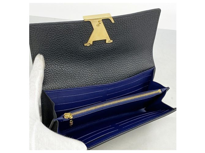 Louis Vuitton Black Long Wallet - view 3