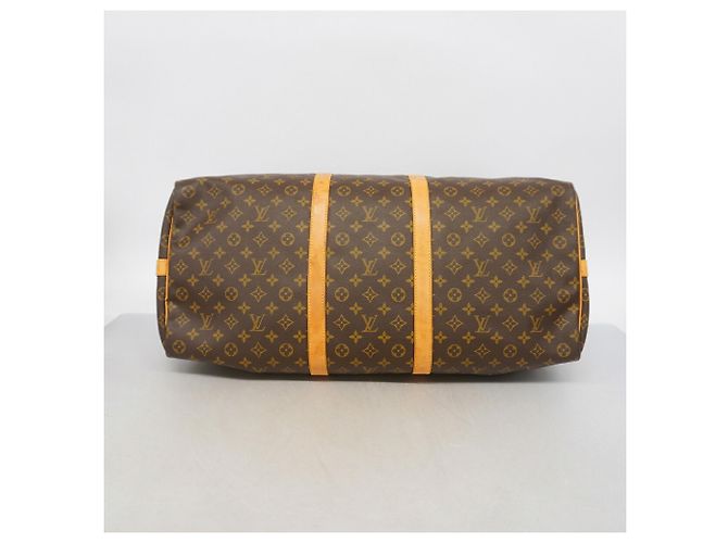 Keepall Louis Vuitton Boston Bag Brown - view 3