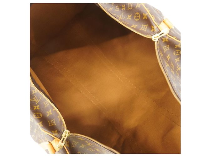 Keepall Louis Vuitton Boston Bag Brown - view 4