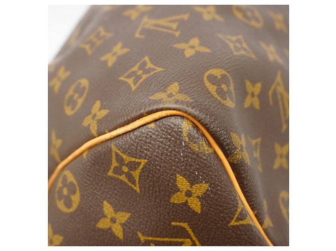Keepall Louis Vuitton Boston Bag Brown - view 7