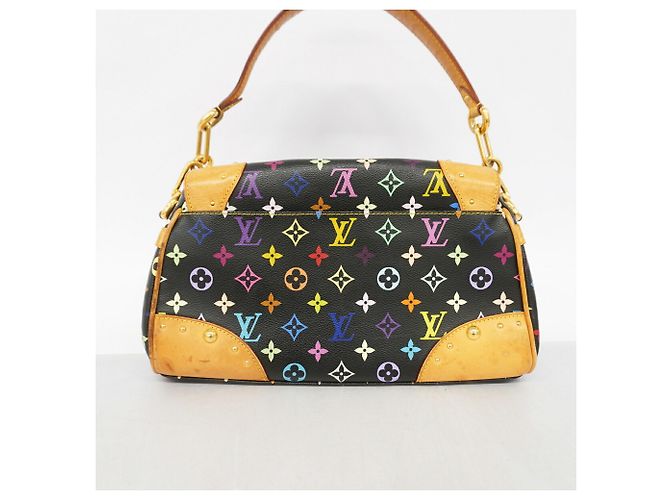 Louis Vuitton Monogram Multicolor Beverly MM Shoulder Bag White - view 10