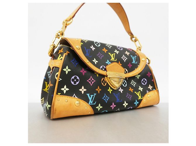 Louis Vuitton Monogram Multicolor Beverly MM Shoulder Bag White - view 2