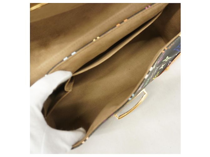 Louis Vuitton Monogram Multicolor Beverly MM Shoulder Bag White - view 4