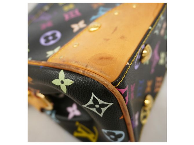Louis Vuitton Monogram Multicolor Beverly MM Shoulder Bag White - view 6