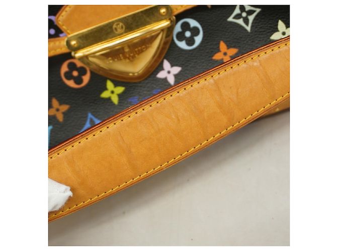 Louis Vuitton Monogram Multicolor Beverly MM Shoulder Bag White - view 8