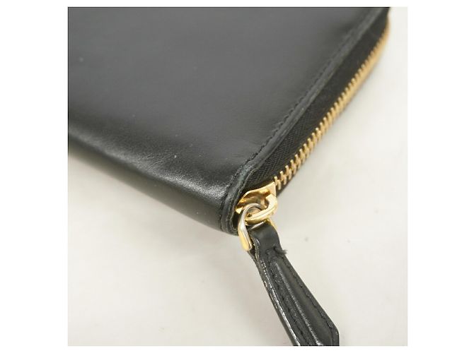 Fendi langes Portemonnaie - Schwarzes Leder - Ansicht 6