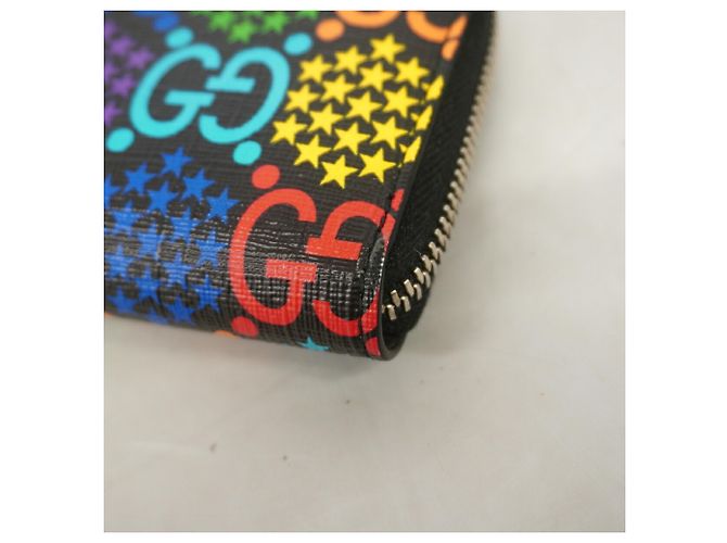 Portamonete Gucci GG Psychedelic Multicolore - vista 5