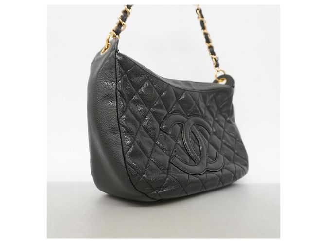 Timeless Bolso de hombro con cadena Chanel Matelassé Negro - vista 2