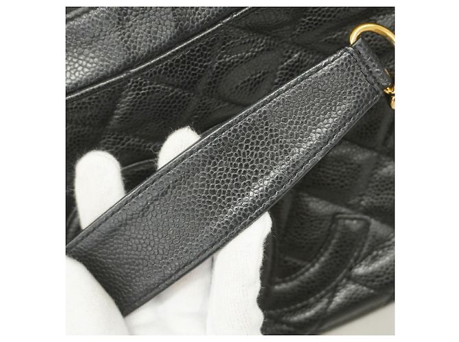 Timeless Bolso de hombro con cadena Chanel Matelassé Negro - vista 8
