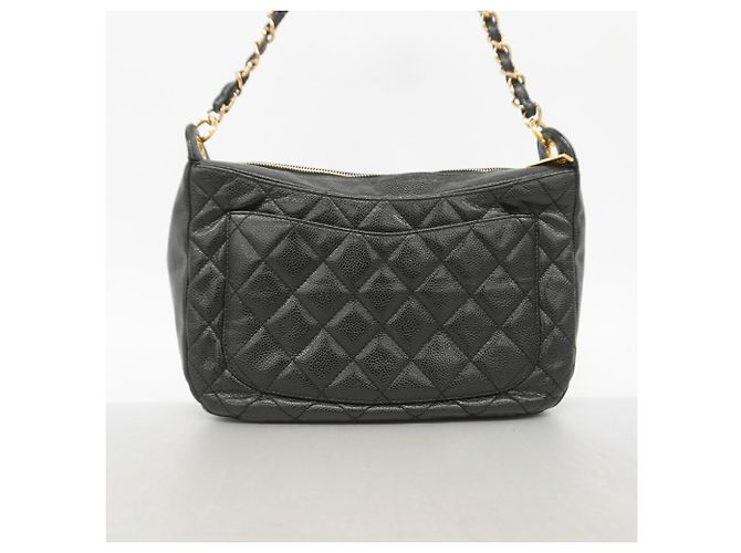 Timeless Bolso de hombro con cadena Chanel Matelassé Negro - vista 9