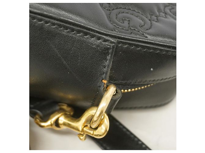 Borsa a tracolla Gucci GG Matelassé Nero - vista 7
