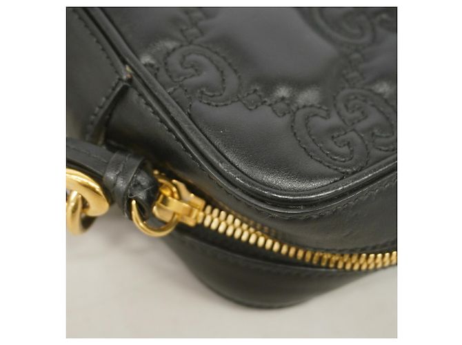 Borsa a tracolla Gucci GG Matelassé Nero - vista 8