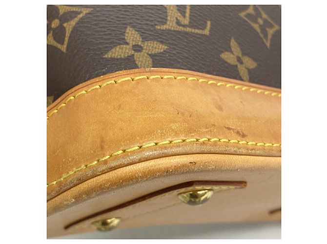 Bolso de mano Louis Vuitton Alma BB Monogram Castaño - vista 6