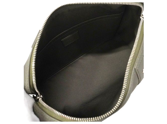 Sac à épaule Louis Vuitton LV Aerogram City Keepall Kaki - vue 4