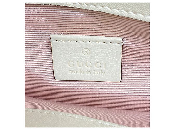 Gucci Interlocking G Handbag Cream - view 5