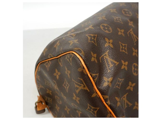 Bolso de mano Louis Vuitton Monogram Speedy 30 Castaño - vista 6