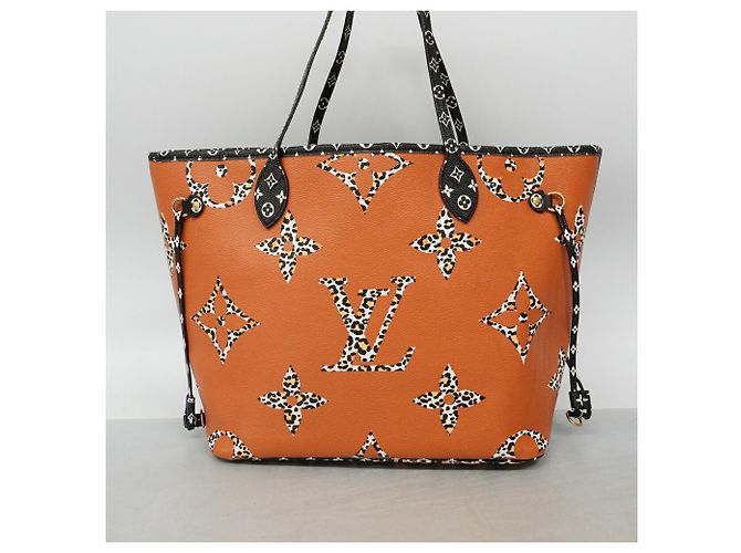 Saco Tote Louis Vuitton Monogram Jungle Neverfull MM Preto - vista 12