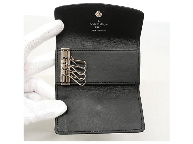 Louis Vuitton Mahina Multicles 4 Key Case Schwarz - Ansicht 4