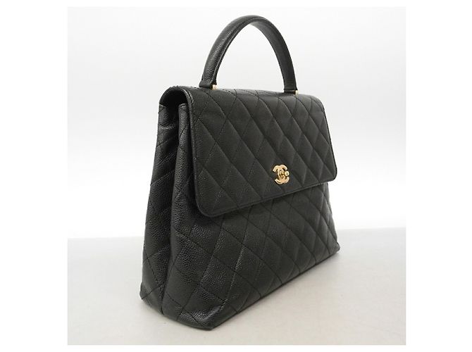 Chanel Matelassé Handtasche Schwarz - Ansicht 2