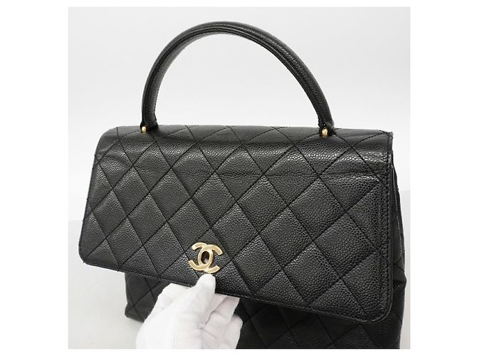 Chanel Matelassé Handtasche Schwarz - Ansicht 8