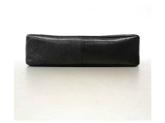 Chanel V-Stitch Schultertasche mit Kette Schwarz - Ansicht 3