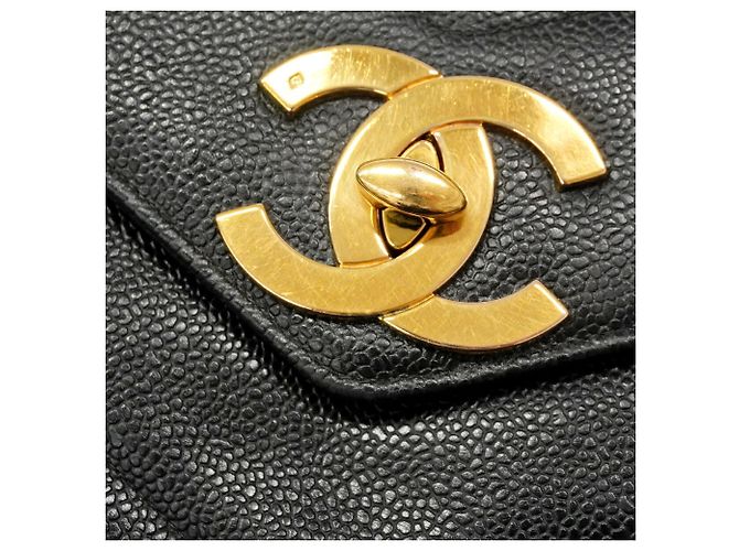 Chanel V-Stitch Schultertasche mit Kette Schwarz - Ansicht 9