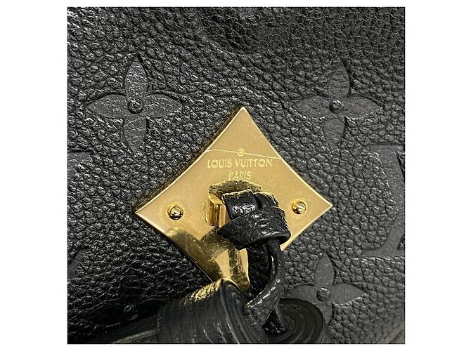 Bolsa Louis Vuitton Monogram Empreinte Saint-Onge Preto - vista 9